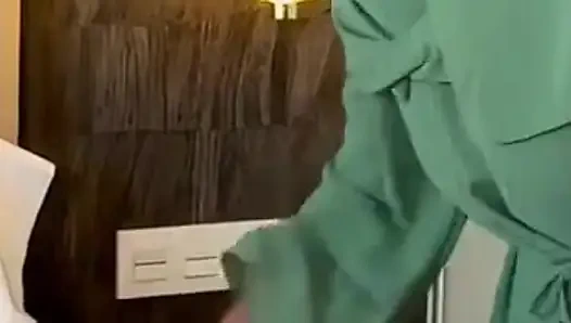 Sexy Hijabi Maid Fucks Her Boss