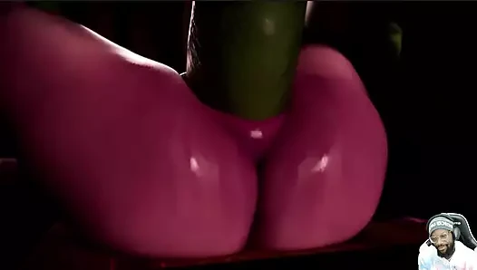 Reed Fucks Invisible Woman's Tight Ass, Tight Pussy Dina & Ellie Footjob, Night Elf Gets Creampied