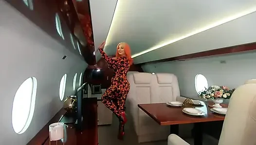 Backstage From Photosession, 4 Catsuits and Fly Jet Photoshoot
