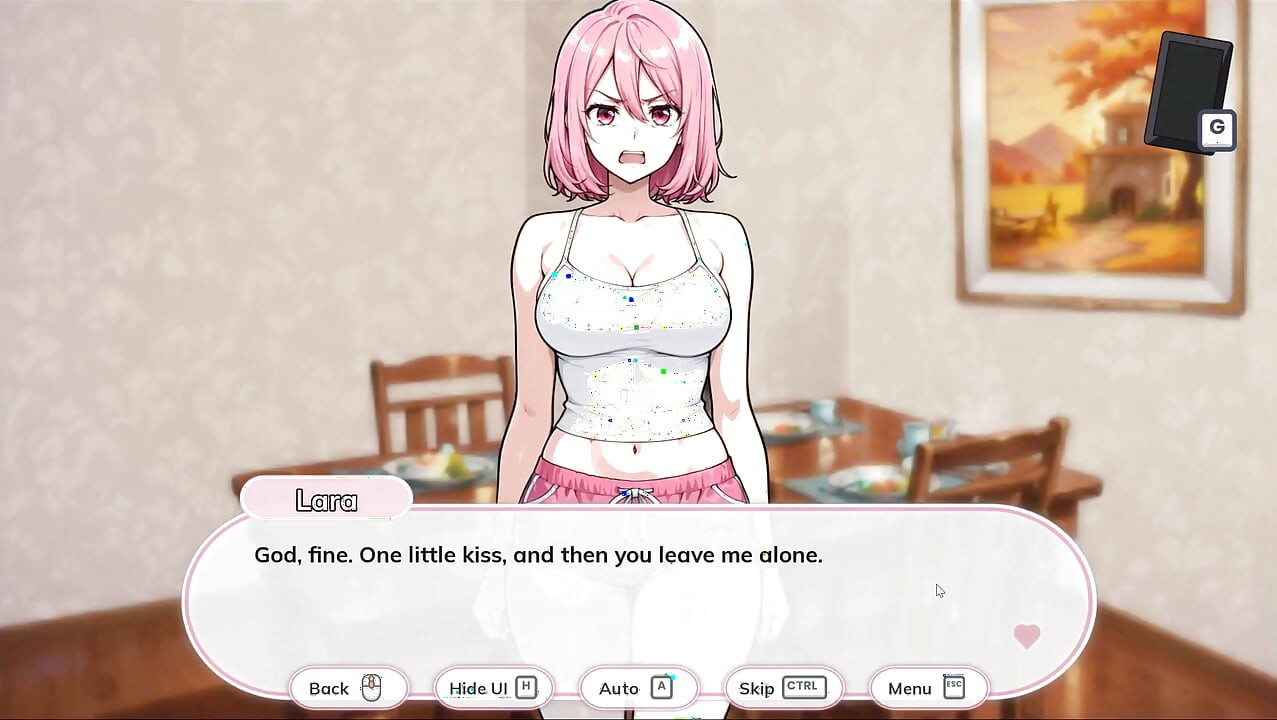 Alone with My Stepsister Taboo Hentai Game Ep.3 Kissing Step Stepsister First Time and Caught Masturbating in the Shower!