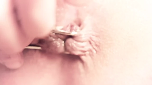 Ass punishment and fun close up