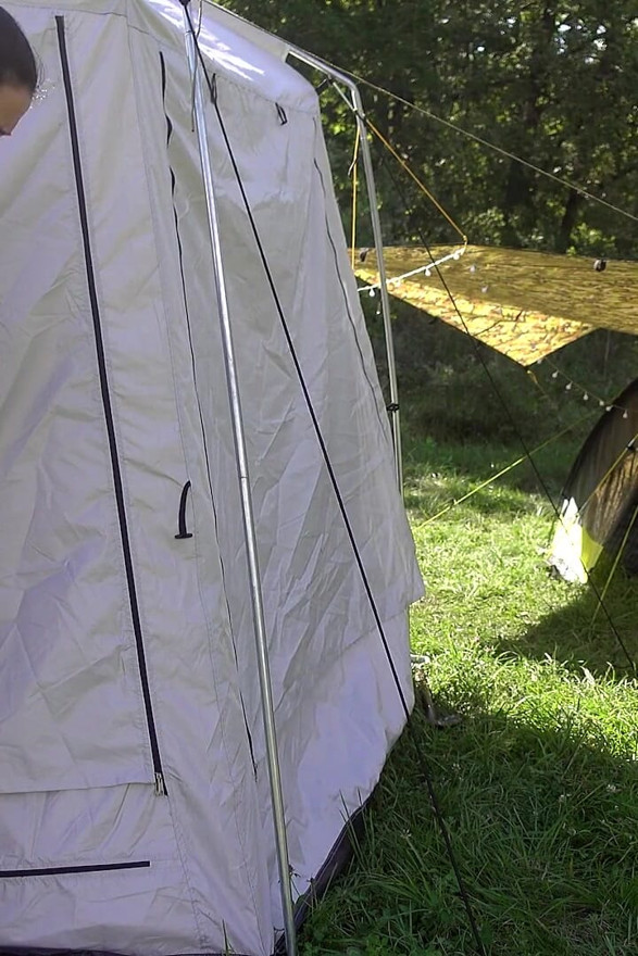 Risky Camping Masturbation - Almost Caught Outdoors