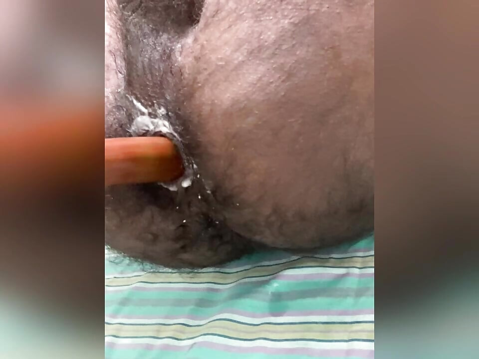 Ass fucked with dildo