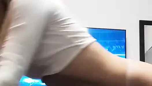 Touching Me and Listening to Music! Give the Like if You Want More Videos Like That