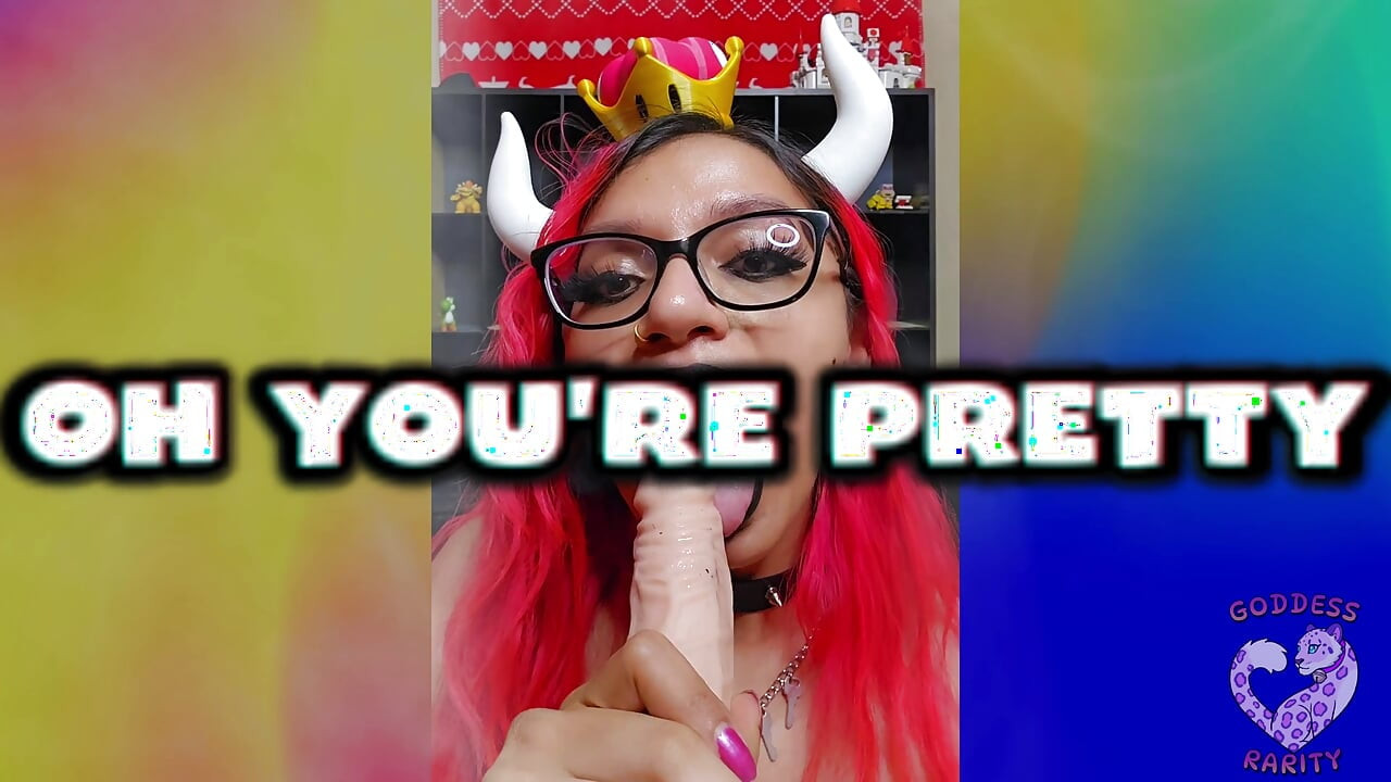Gudinnen Rarity elsker å gi Mario en BJ som Bowsette