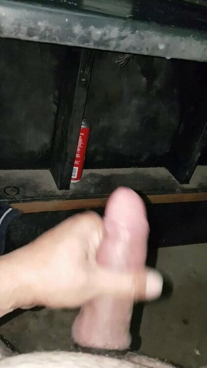 Shooting  my  cum