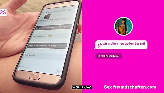 Scandal! Lesbians get cock: Julia Exclusiv & Krizzi - German porn
