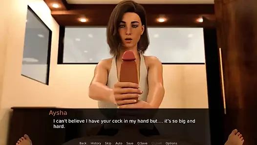 Between Salvation and Abyss #22 Sexy Auntie Gave A Naught Handjob