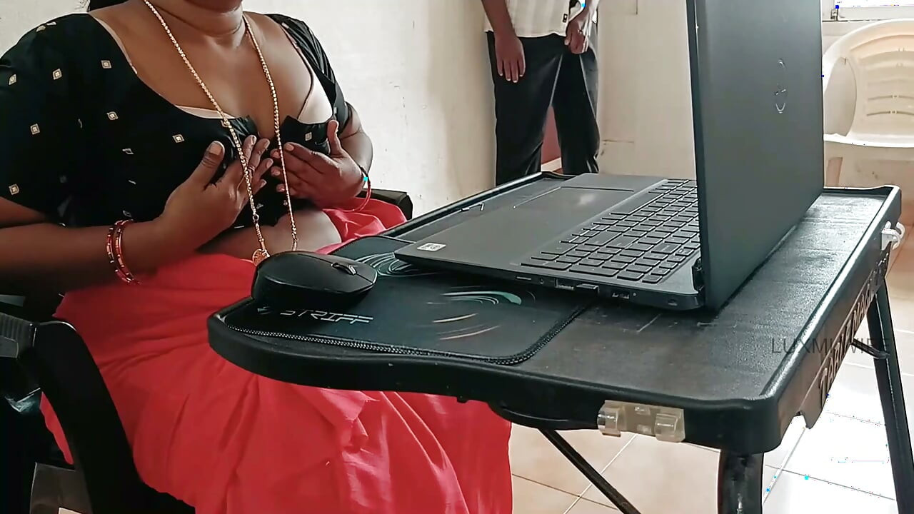 Stepbrother Sucked My Boobs During Online Interview