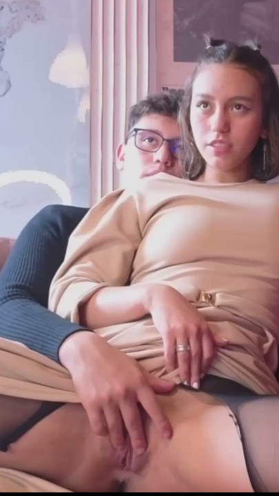 I came home from class soaking wet, and my boyfriend helped me by masturbating me