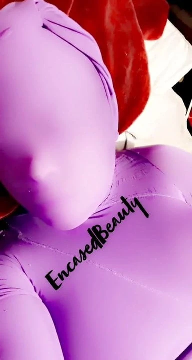 Purple Encasement Orgasm