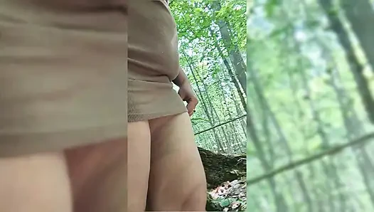 Eine verzweifelte camping-zusammenstellung