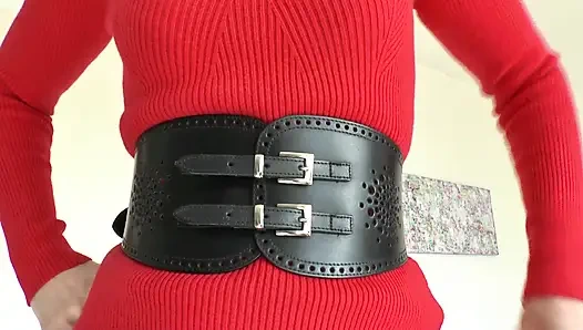 Ikat pinggang ketat lebar bagian 79 lady victoria valente