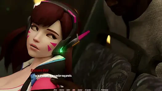 Overwatch XXX - Overwatch's Sex Addict D.va - D.va Route