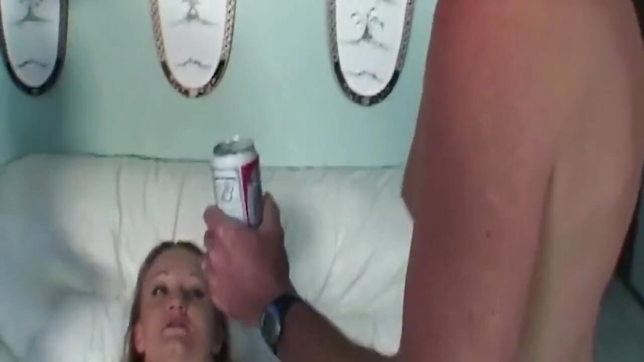 Blonde Babe Deepthroats Huge Cock with Drooling Intensity