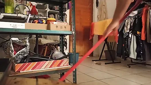 I Left the Cell Phone Recording While the Cleaning Lady Entered My Room