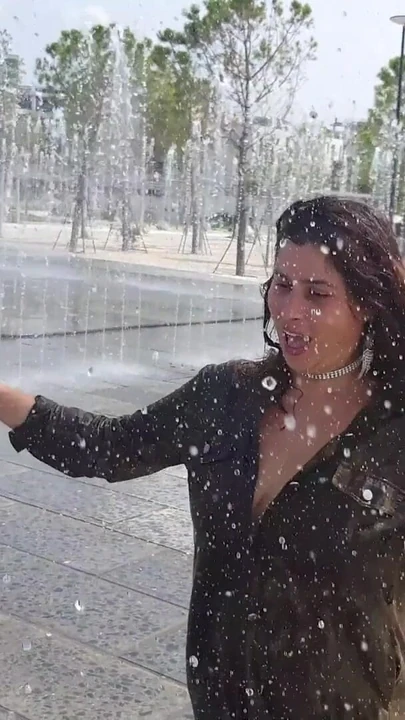 Spectacular moment from "Public Walk of Hot Student ExpressiaGirl! Flashing Big Tits and Hairy Pussy!"