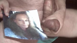 Tribute for slut Laurie - she gets a facial