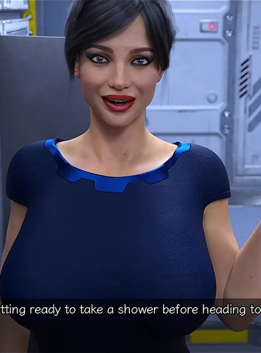 Stranded in Space - Big Tits MILF Wants to Talk