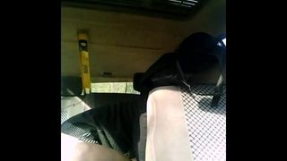 russian hooker sucking and fucking in the car