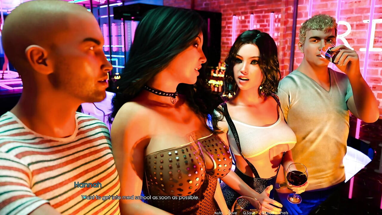 Cuckold Story - Anna Opens Her Boyfriend's Mind to Cuckold at the Bar