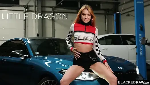 Blackedraw Gorgeous Redhead Loves Fast Cars & Huge Bbcs