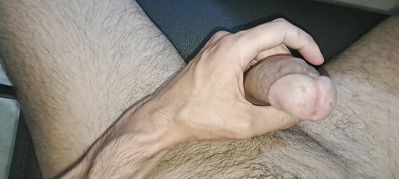 Cumshot control while watching porn.