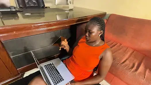 Continuation of How His Girlfriend Wants Another Man to Fuck Her so Hard at Home