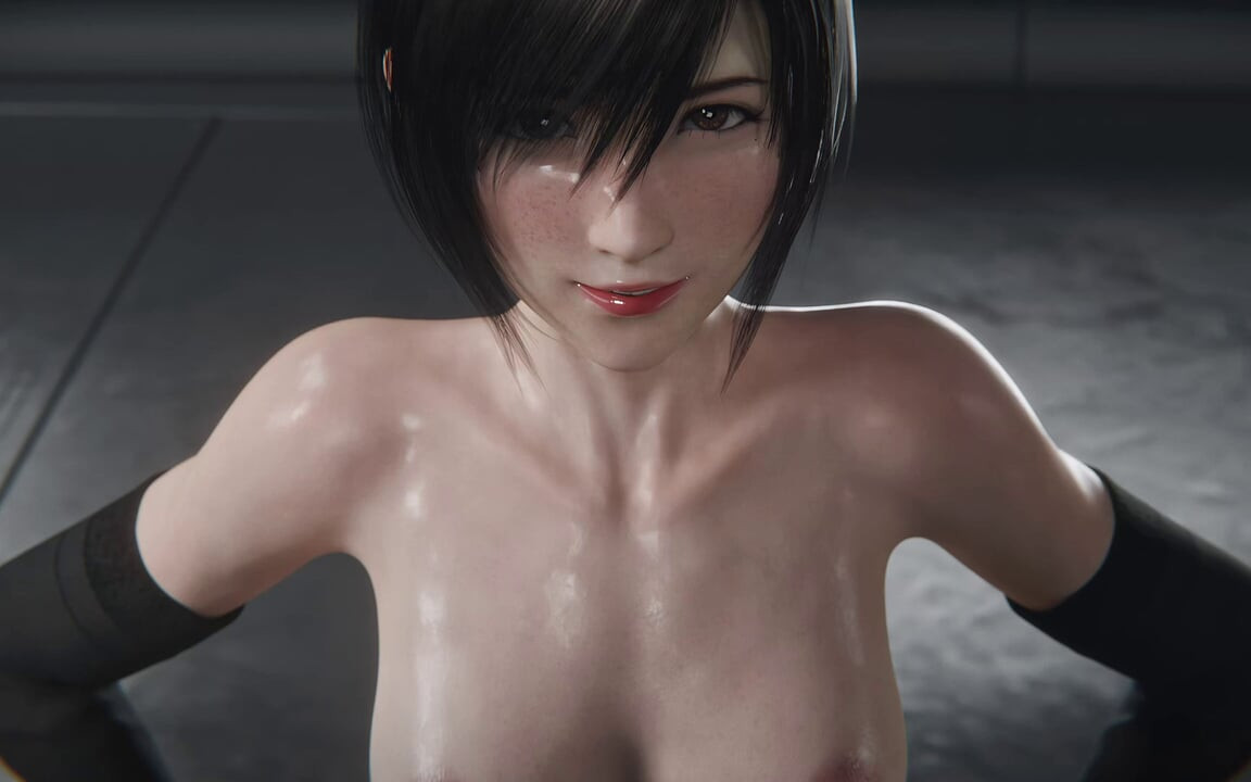 Yuffie раком, кремпай - велика дупа і жорстка пизда 4k - Final Fantasy 7 3d порно [повна оголена версія]