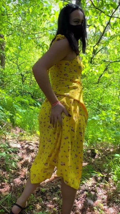 Cum on face - Let's go to the woods, I want to suck your cock. | Clip 1