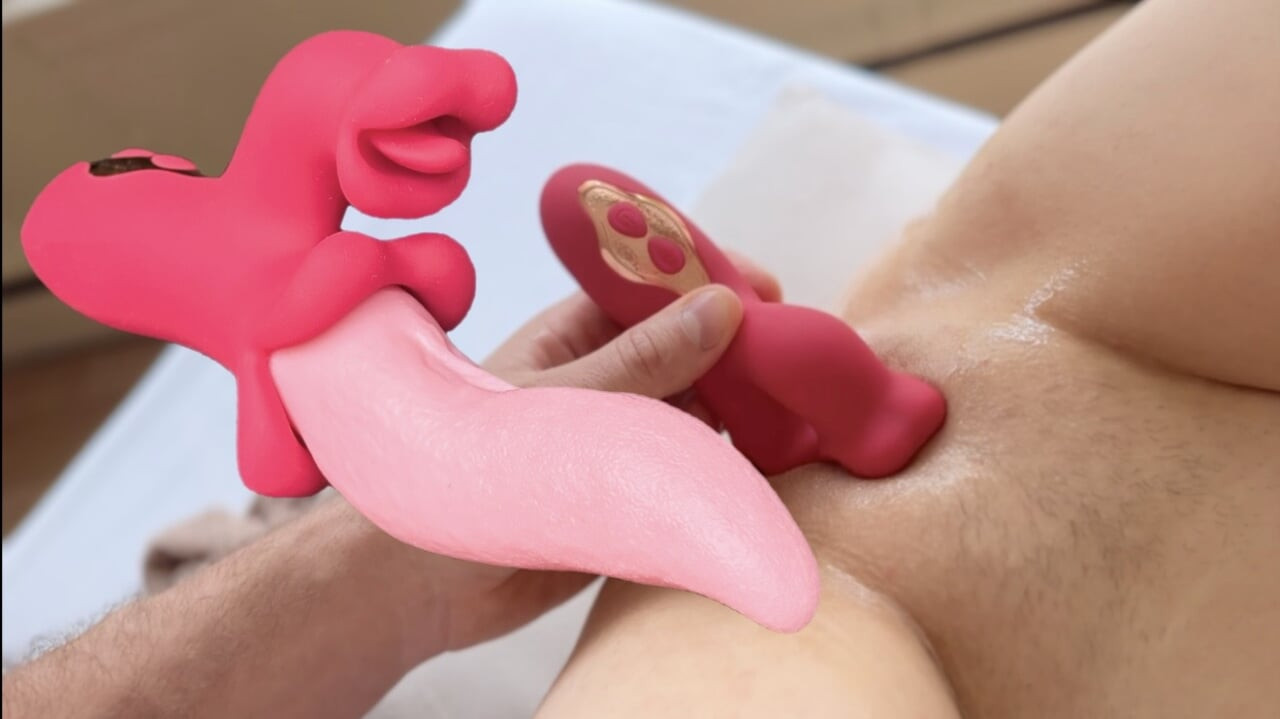 HOLY SHIT SLET BARA MIN FITTA I BITAR - Kronblad kyss vibrator av TheBadPeach - 20% RABATT: promo kod Julia20
