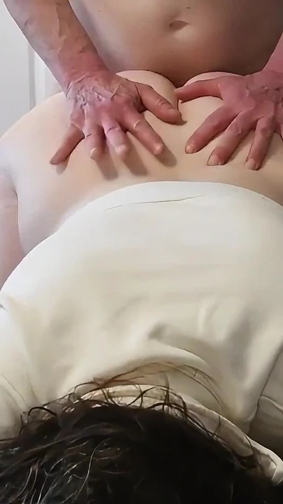 Powerful moment from "Big white ass takes a long non stop pounding from behind."