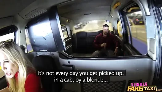 Female Fake Taxi - Horny Big Tit Max Takes a Risk Flashing in a Parking Lot & Scores a Filthy Car Fuck & Anal Fun