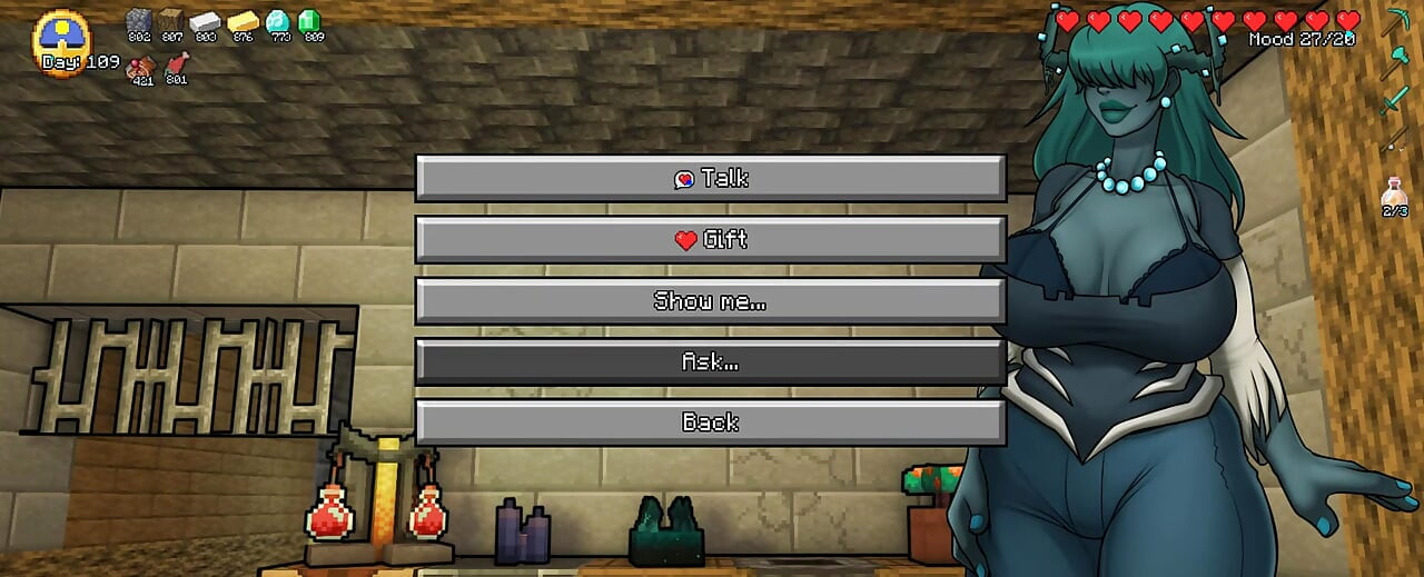 Minecraft Hornycraft - Dio 56 Upravitelj Svršavanje Unutra! napisao Loveskysanhentai