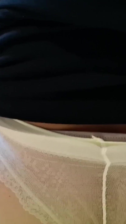 Turbo Handjob in white nylon Pantyhose and massive Cumshot | Clip 1