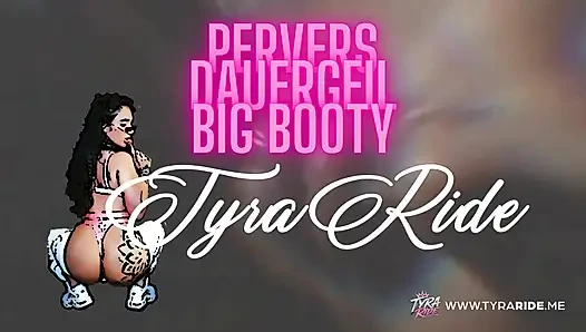 Tattooed Curvy Brunette Gives Sloppy Blowjob and Rides in