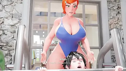 Eden finally fucks Zoe's perfect ass