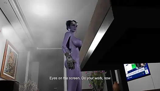 Widowmaker Had a Naked Assistant - Femdom Overwatch Fantasy
