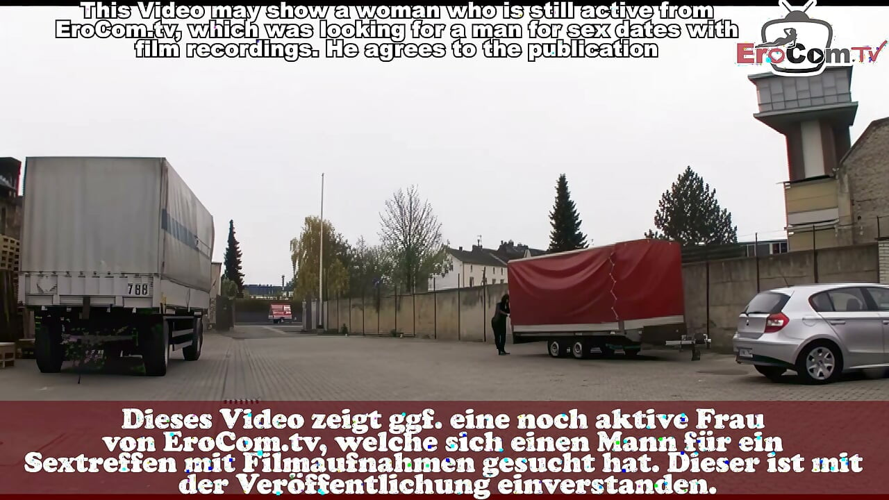Yaşlı Alman Komşu Seks Castingine Yaklaşıyor