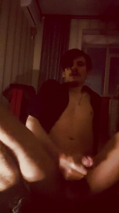 Archival vintage retro 80s video twink straight found his wife's toy while she was at work