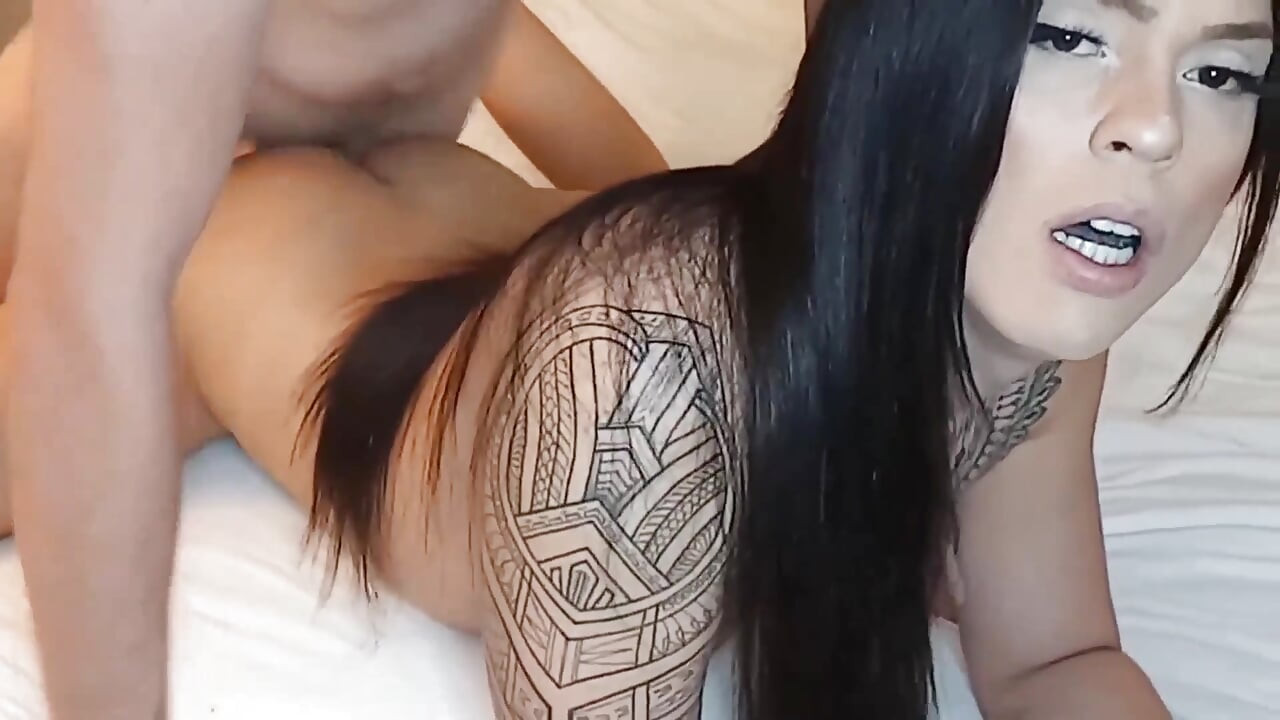 Skinny Trans Hard Fucked in Doggy by Actorfab