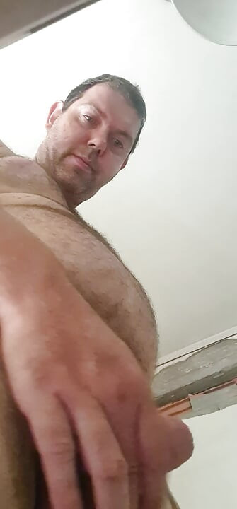 Boy naked in room