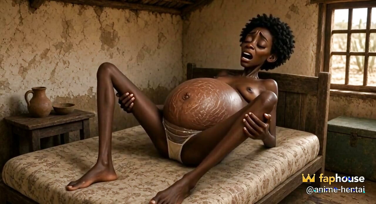 Poor 9-month Pregnant Woman Cums Uncontrollably and Craves a Cock in Her Loose Pussy