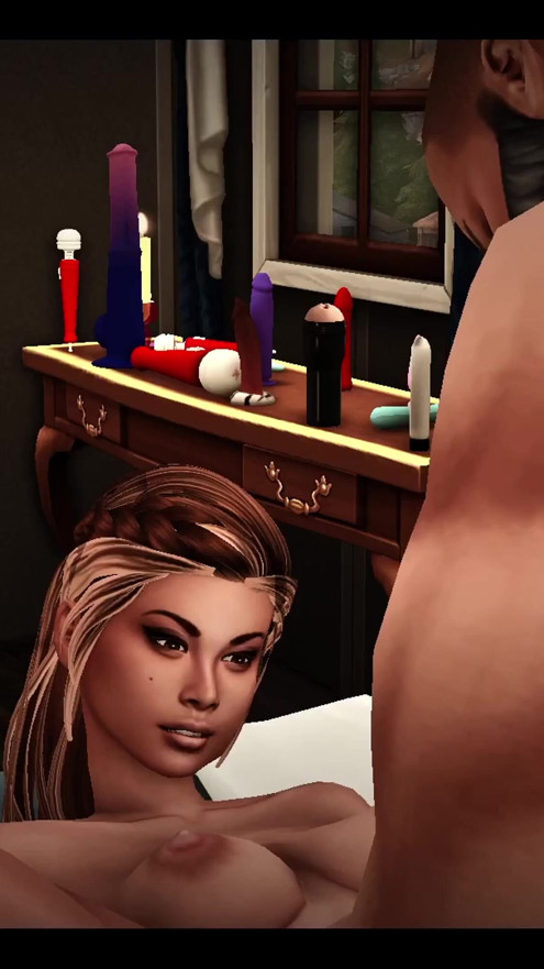 Blissful Simmers_a Noaptea pasiunii aprinse în camera de sex cu Evelyn și Eros
