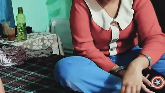 Dever Bhabhi Alone in Room Full Enjoy with Dirty Talk
