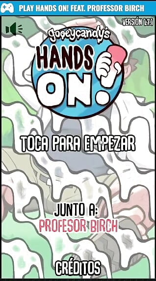 Gameplay masturbando al Prof. Birch.