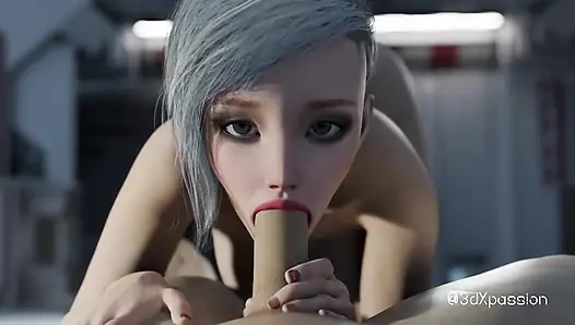 Nexus-3: На Моей Орбите. Соблазнительная Пышногрудая Блондинка Занимается Лучшим Сексом На Космической Станции