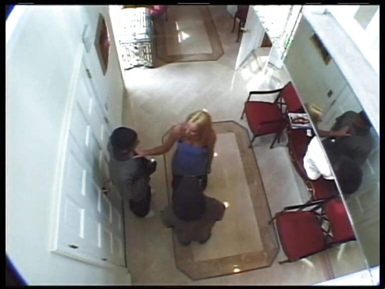 Blonde Whore Slammed by a Big Black Cock