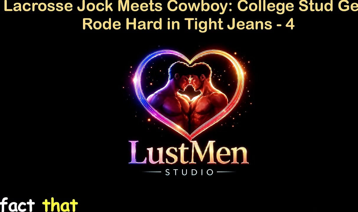 Engleză audio poveste de sex homosexual - Lacrosse Jock se întâlnește cu un armăsar cowboy student este călărit tare în blugi strâmți - partea 4