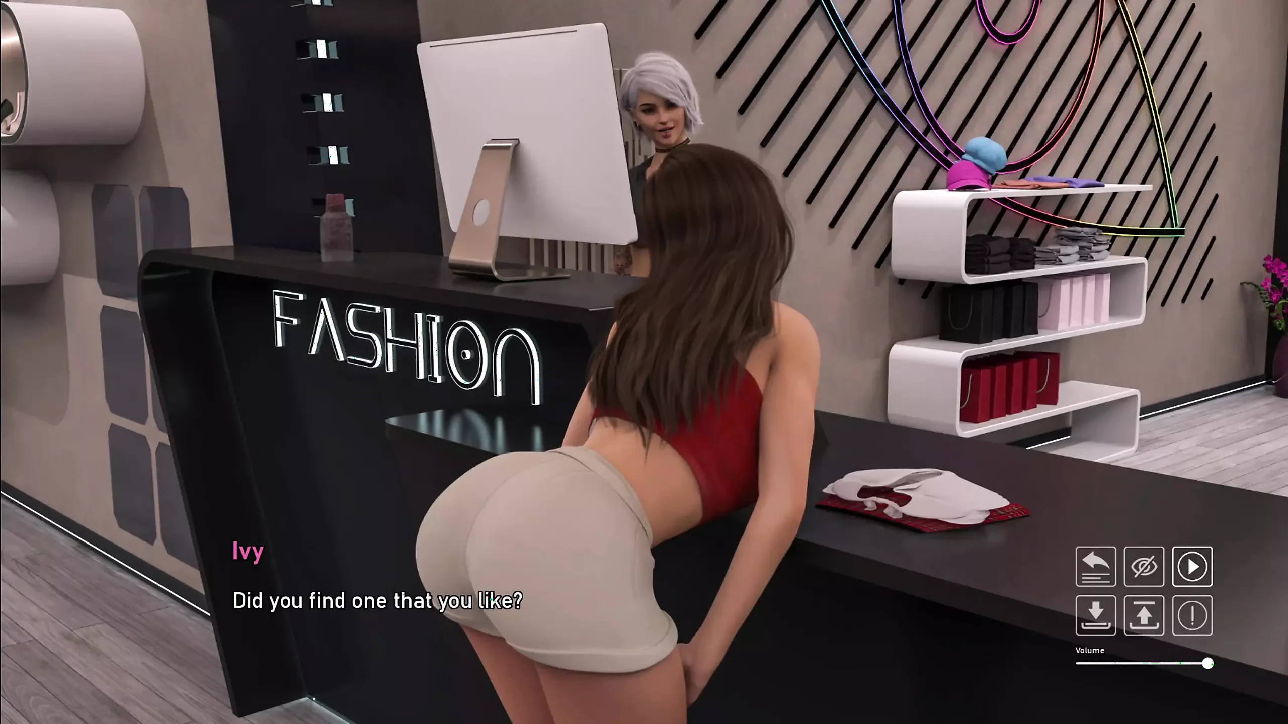 Pasos de De Bauchery 9 no puedo creer que entré en un sexshop.